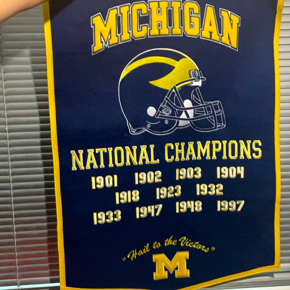 Michigan banner championship wins